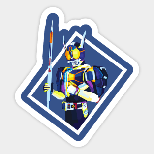 Kamen Rider Den O Rod Form Sticker